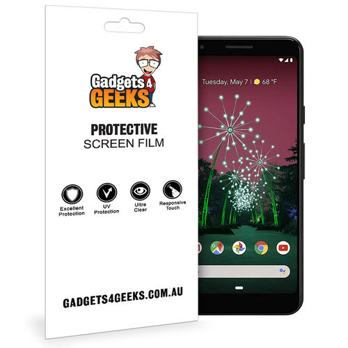 (2-Pack) Clear Film Screen Protector for Google Pixel 3a